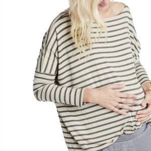 hatch long sleeve striped shirt